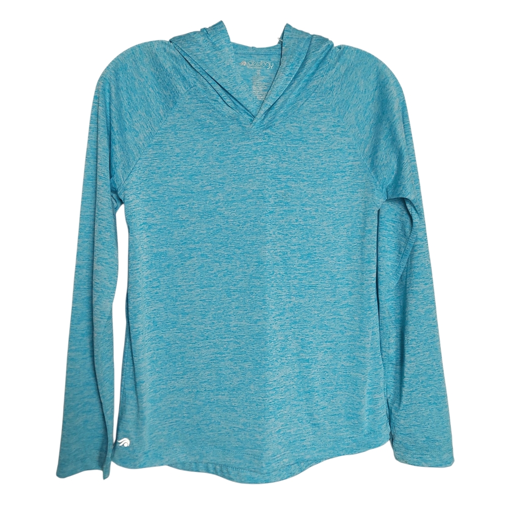 Teal Long Sleeve Ideology Hoodie